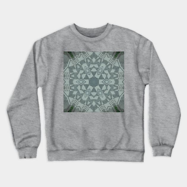 Reverse Graffitti Kaleidoscope Pattern (Seamless) 5 Crewneck Sweatshirt by Swabcraft